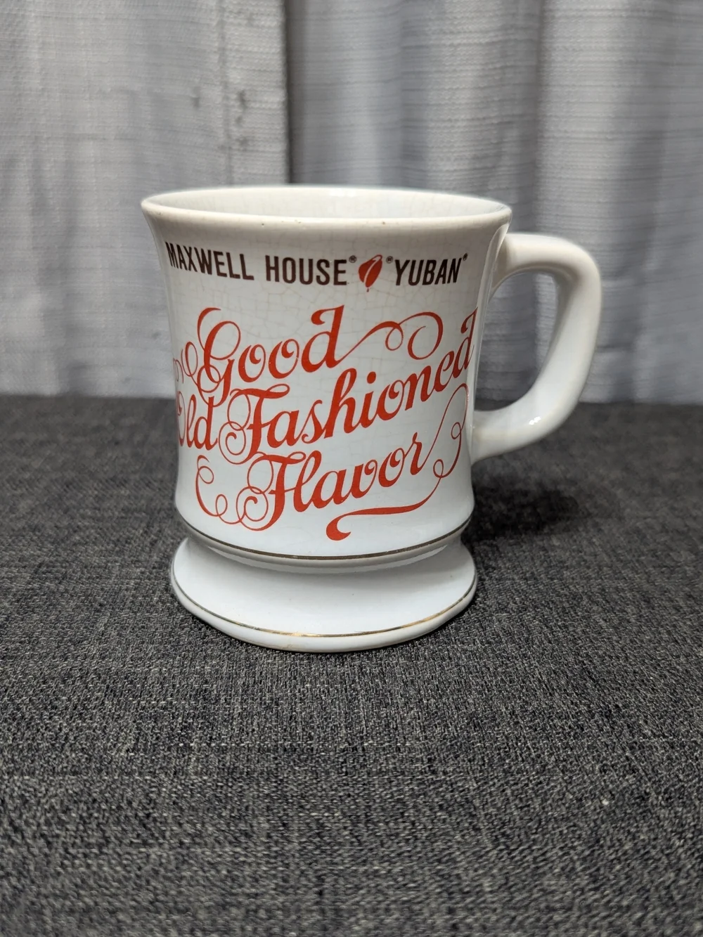 Vintage Maxwell House Yuban Coffee Mug Made In Japan Good Old Fashioned Flavor